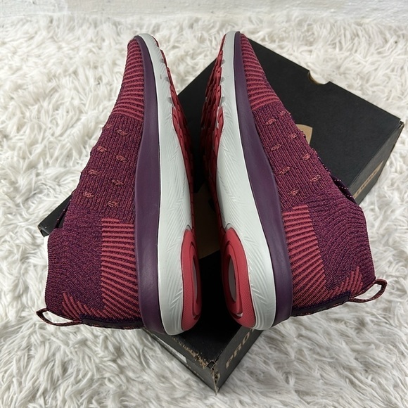 NIB Under Armour Women's Slingflex Rise Sneaker, Merlot Rustic Red 10.5 - Picture 5 of 8